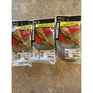 (3 ) 25 Ft. Screen Retainer Spline Window Screen Gray P 7635